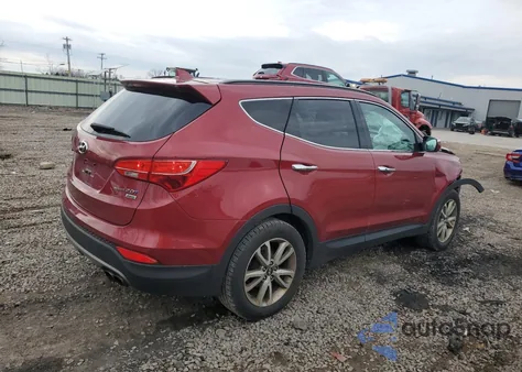 2015 Hyundai Santa Fe Sport z USA, uszkodzony, nr VIN 5XYZUDLA3FG296691